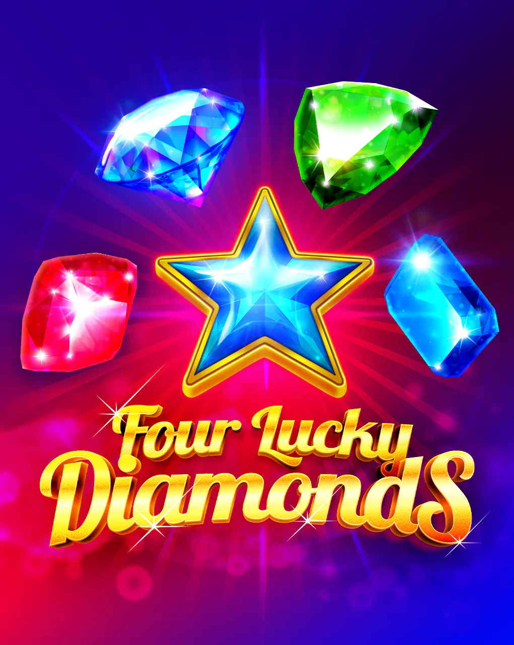 Four Lucky Diamonds - TITANBET138